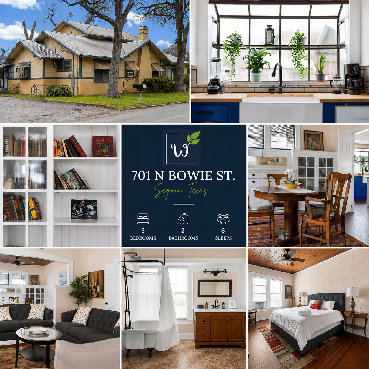 701 N Bowie St collage